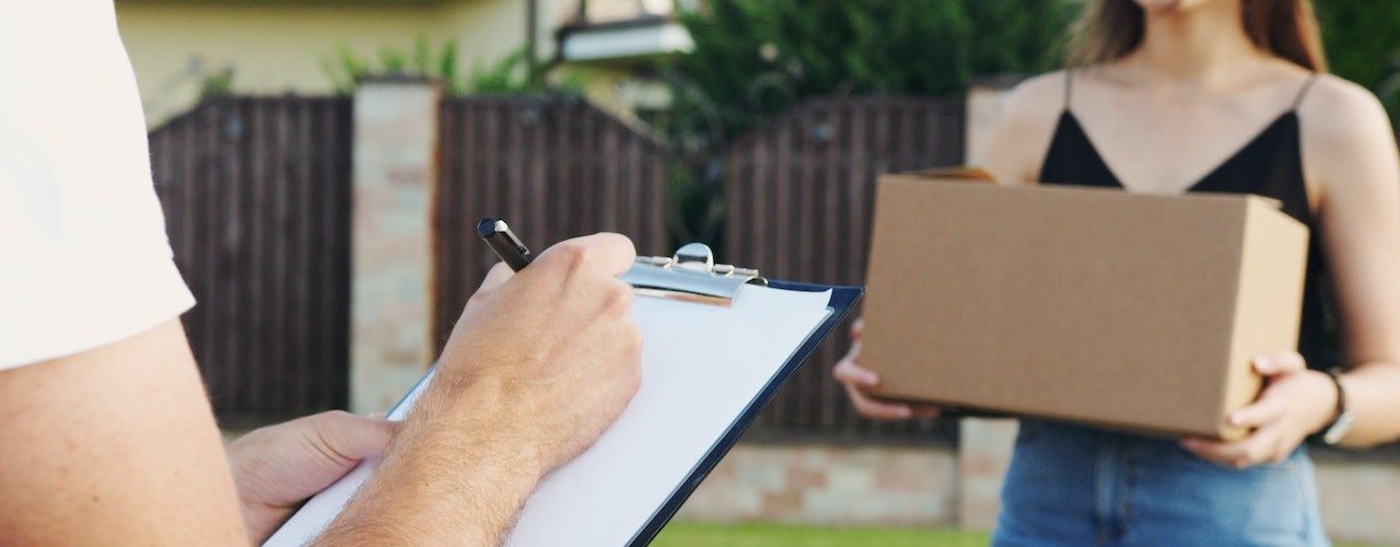 Satisfação com cliente na entrega